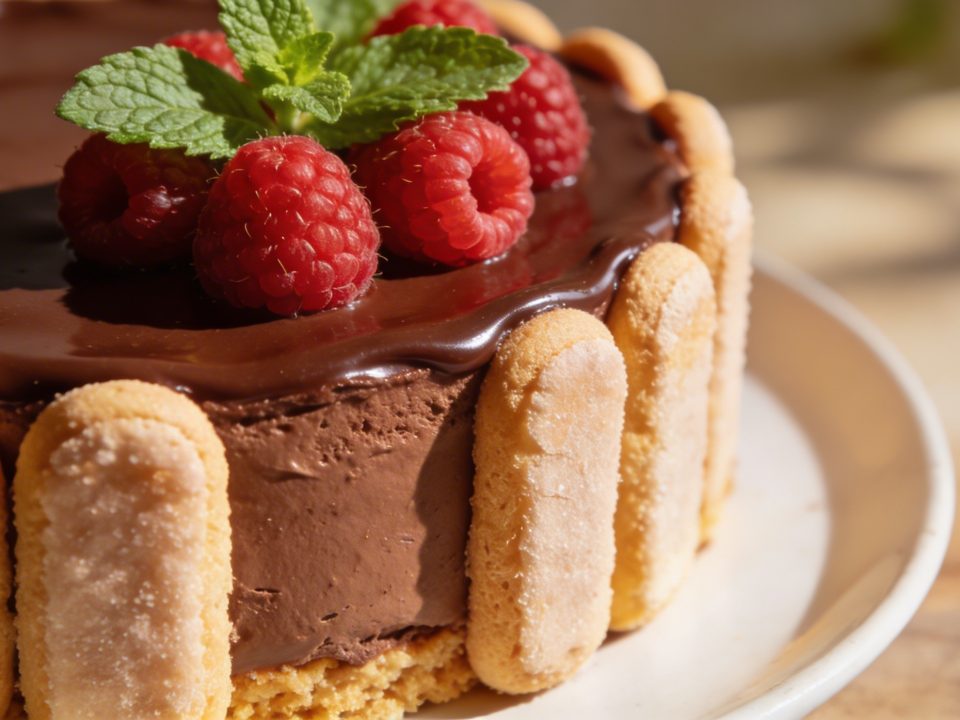 Charlotte au chocolat sans cuisson : le dessert choc qui fait l'unanimité à chaque bouchée