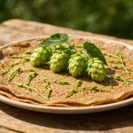 Galette de sarrasin aux pousses de houblon sauvage : la cueillette de fin mars que les Belges connaissent bien