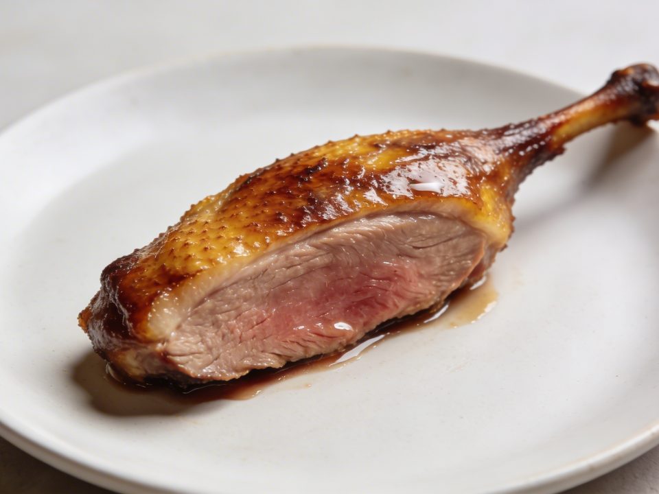 Magret de canard roti au four sur plaque