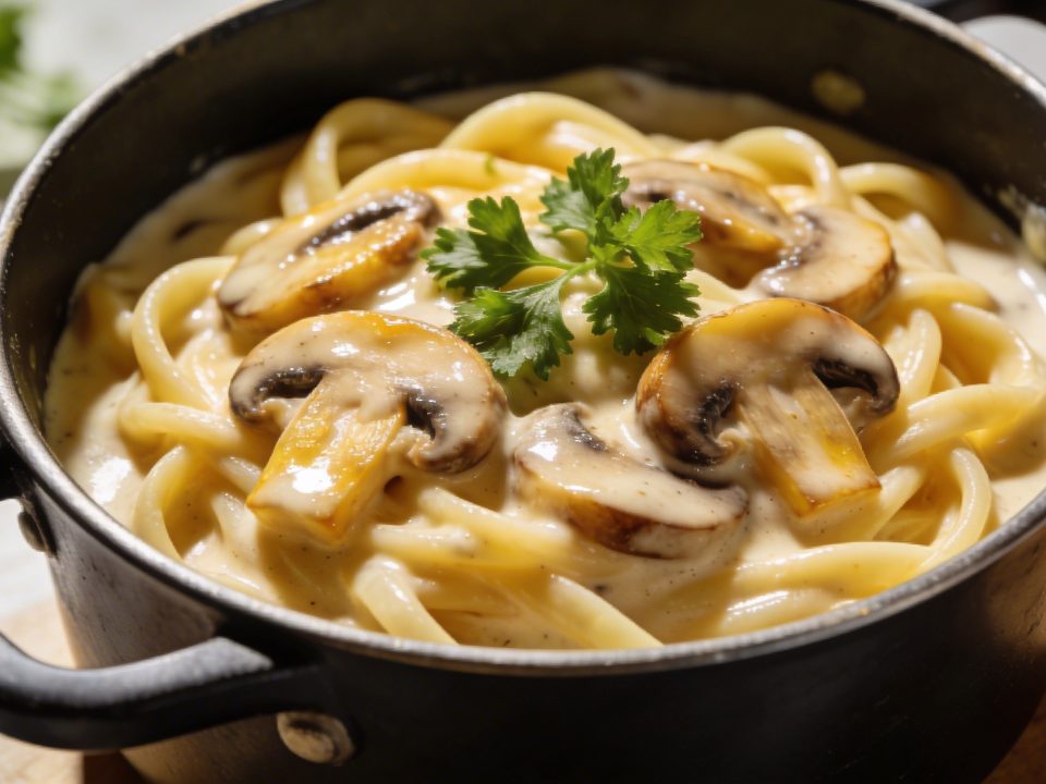 One pot pasta aux champignons : la recette crémeuse et fondante prête en un rien de temps