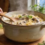 One pot pasta aux champignons : la recette crémeuse prête en 20 minutes chrono