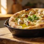 Pain plat à l'ail nouveau cuit à la poêle : la recette de printemps qui parfume toute la maison