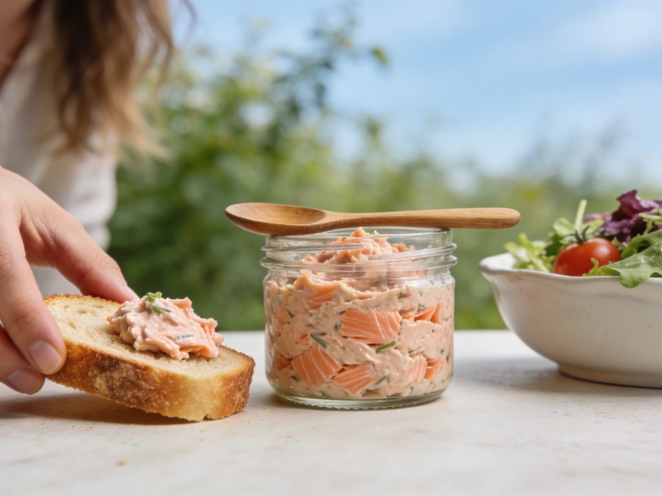 Rillettes de saumon maison prêtes en 10 minutes : l'apéritif de printemps qui disparaît avant même de passer à table