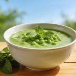 Soupe froide de petits pois à la menthe : le bol de printemps prêt en 10 minutes qui fait toute la différence