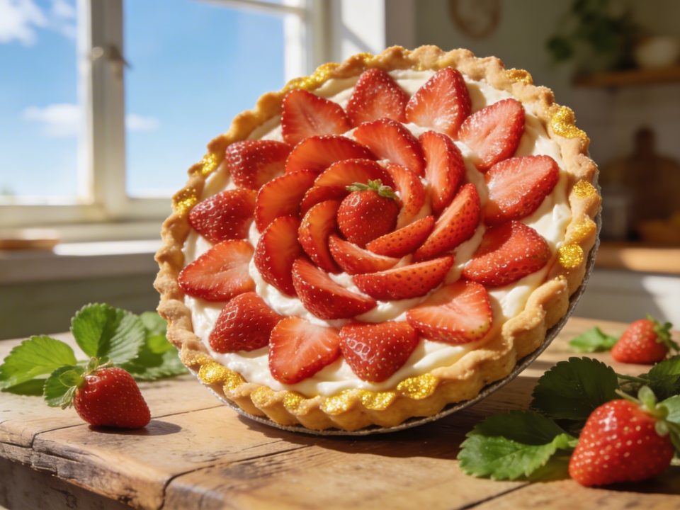 Tarte aux fraises de saison sans cuisson : la recette printanière qui impressionne en moins de 20 minutes