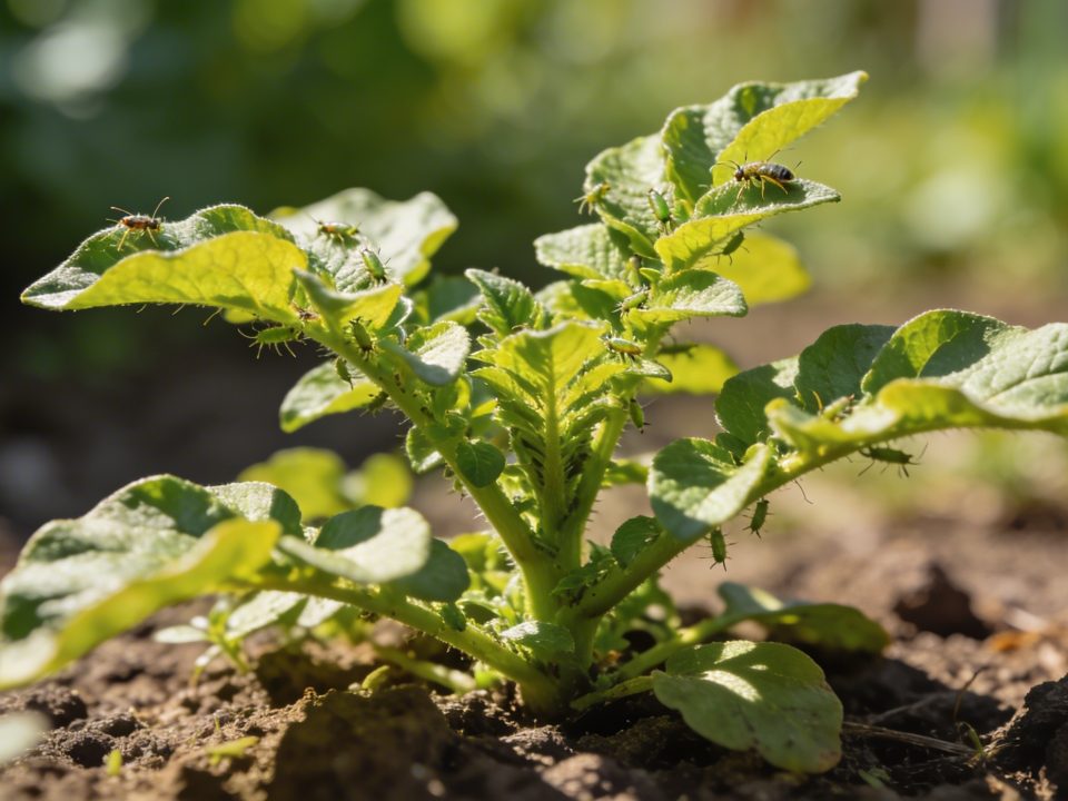 Cette plante sauvage semée en mars devient la meilleure défense de votre potager contre les pucerons